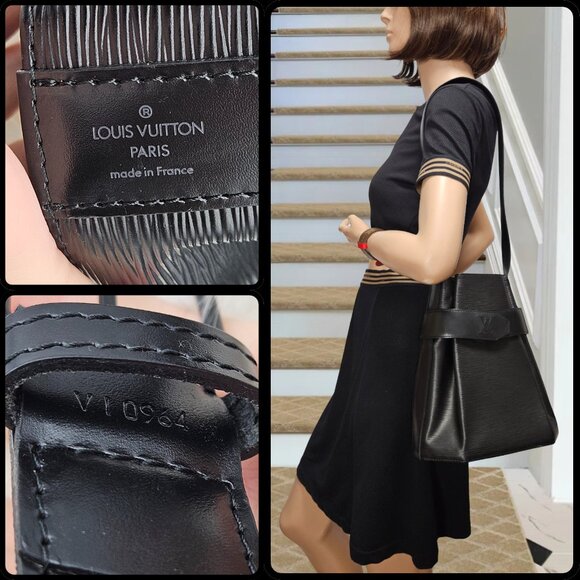 Louis Vuitton Black Epi Leather Sac - Picture 3 of 17